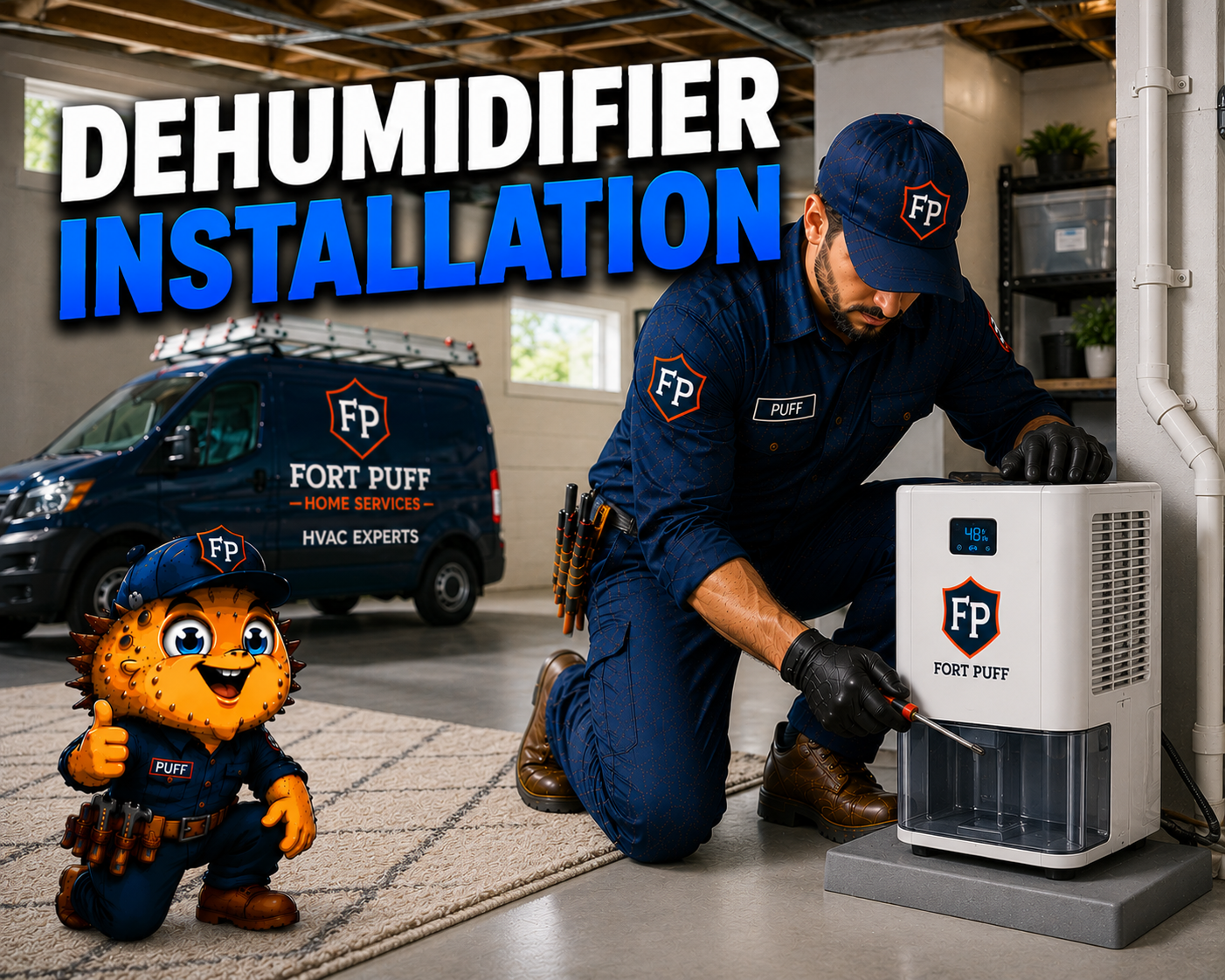 Dehumidifier Installation — Fort Puff Home Services