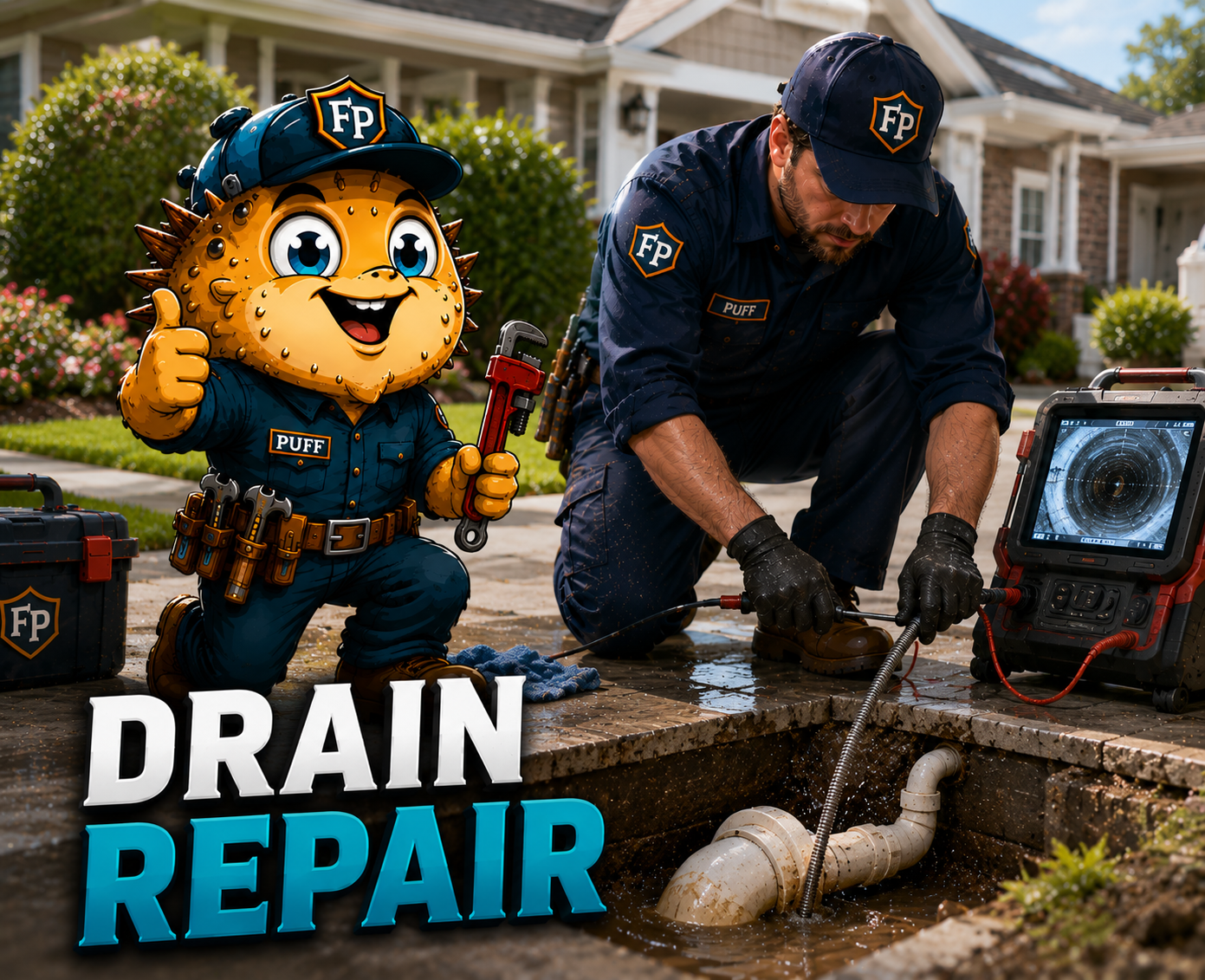 Drain Repair — Fort Puff Home Services