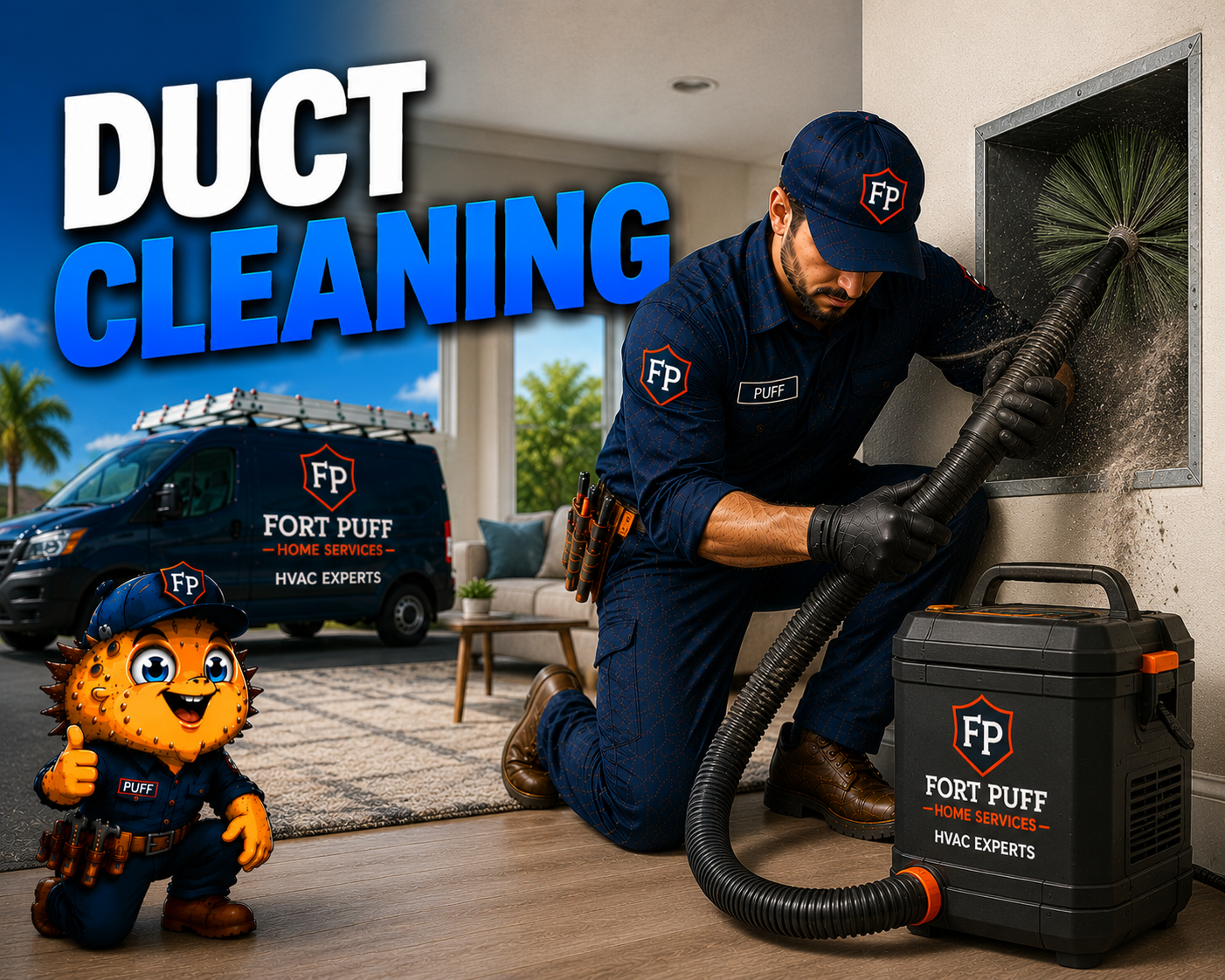 Duct Cleaning — Fort Puff Home Services