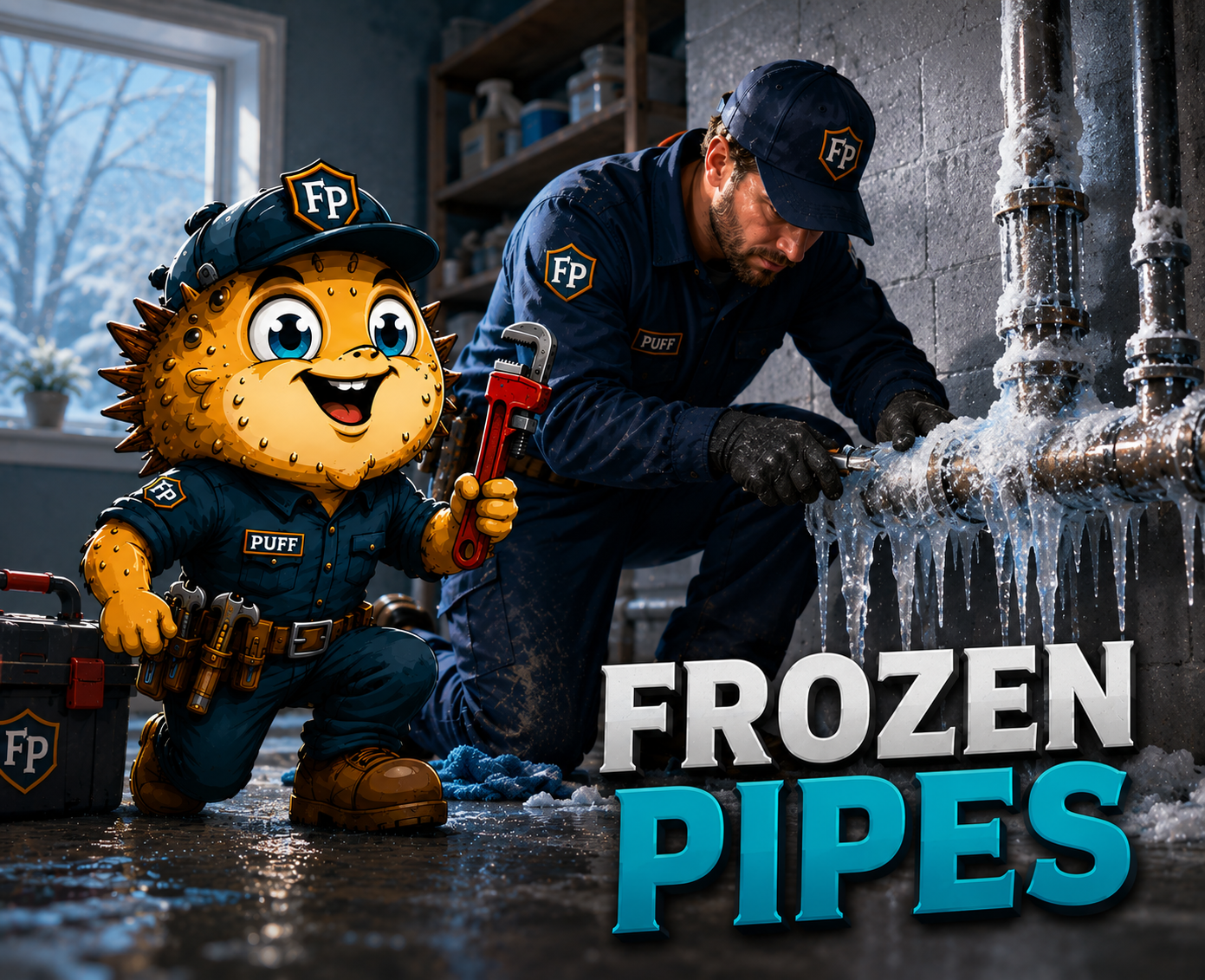 Frozen Pipes — Fort Puff Home Services