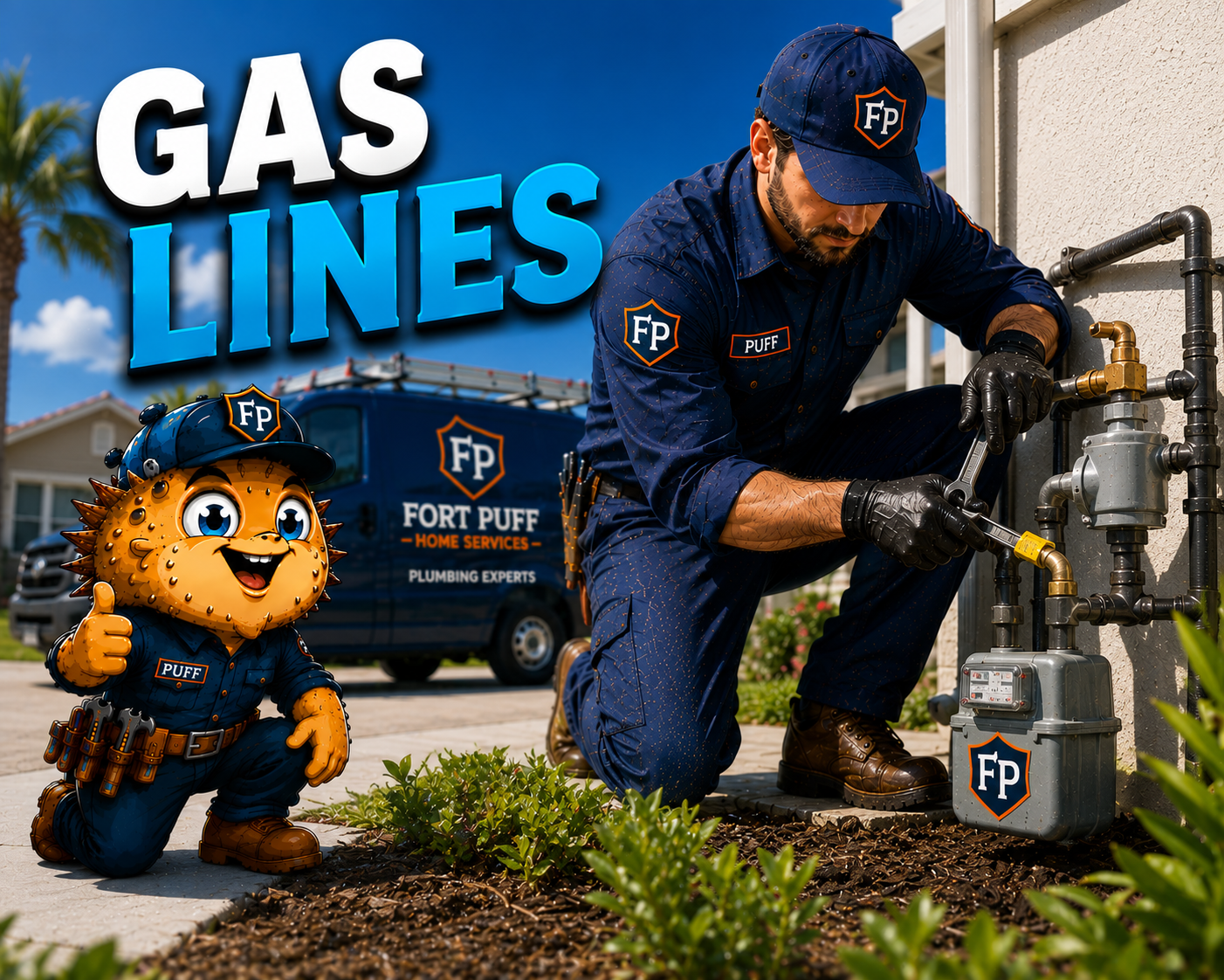 Gas Lines — Fort Puff Home Services