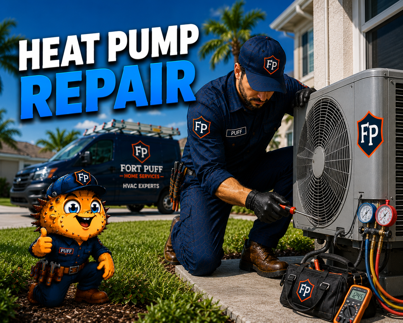 Heat Pump Repair — Fort Puff Home Services