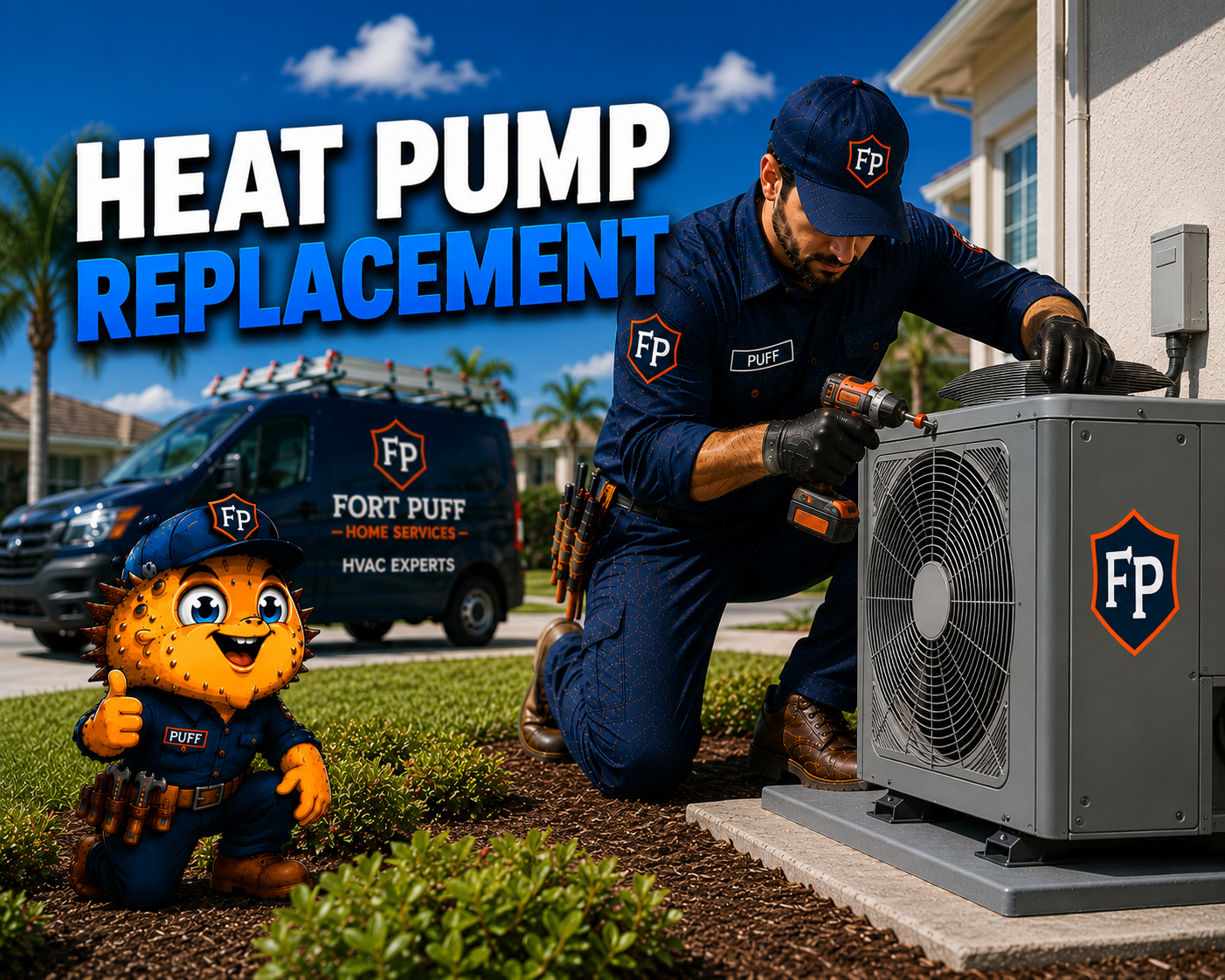 Heat Pump Replacement — Fort Puff Home Services