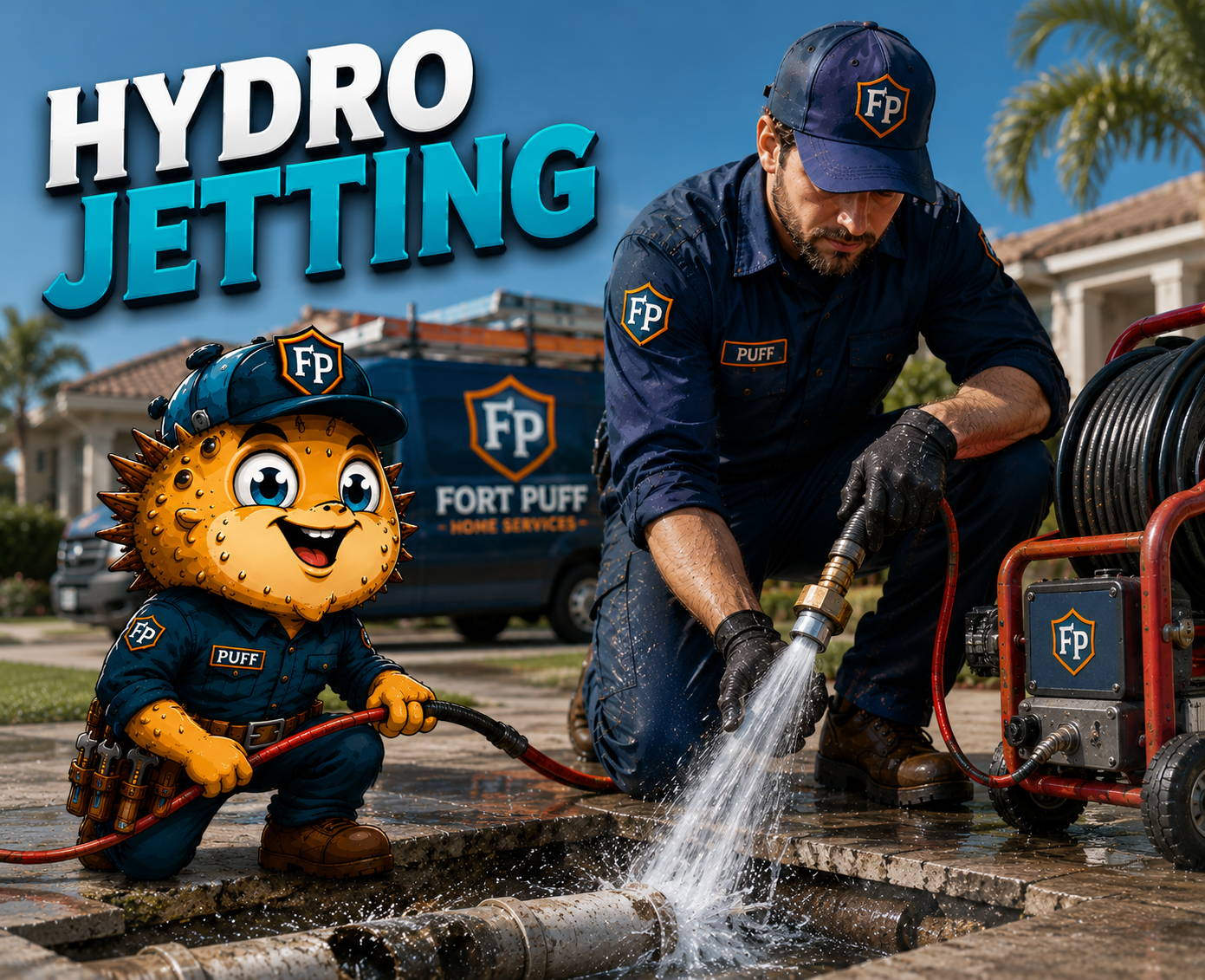 Hydro Jetting — Fort Puff Home Services