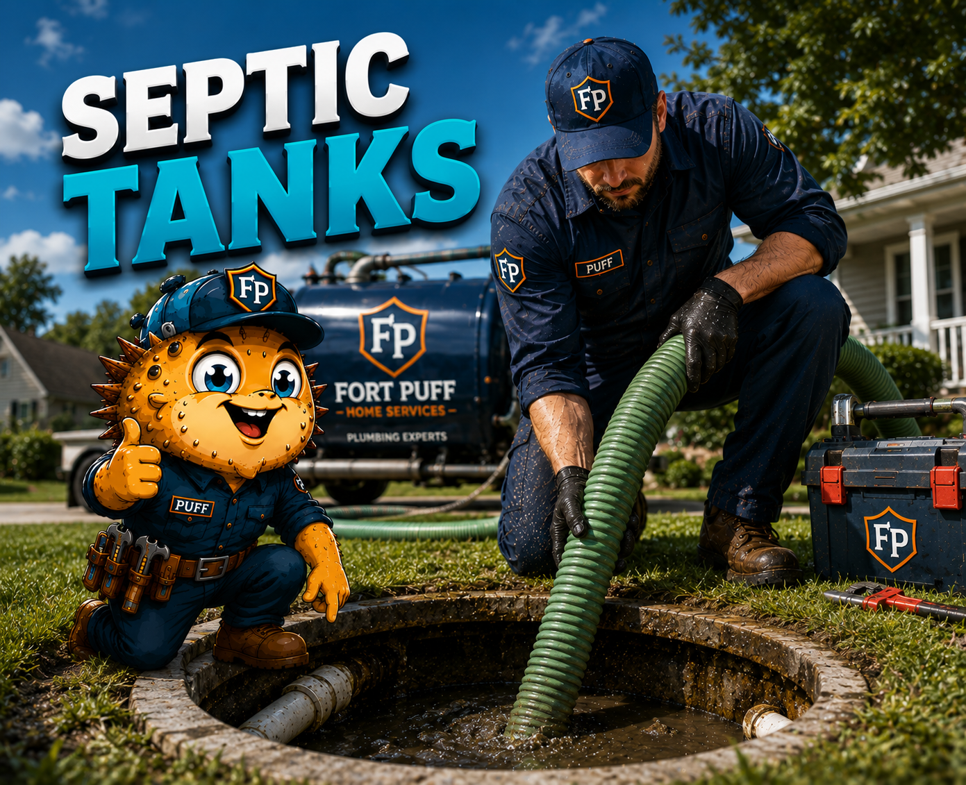 Septic Tanks — Fort Puff Home Services