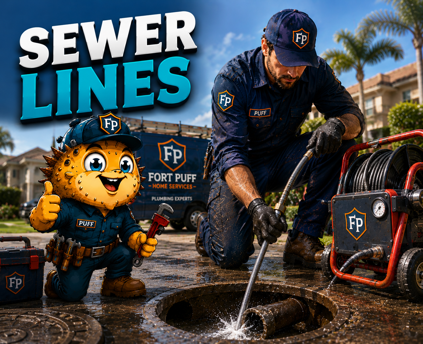 Sewer Lines — Fort Puff Home Services