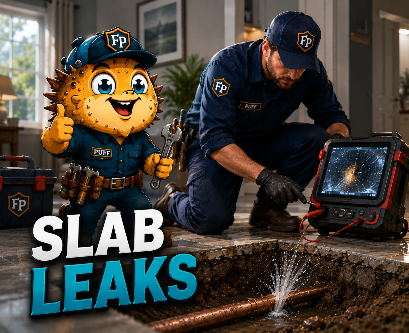 Slab Leaks — Fort Puff Home Services