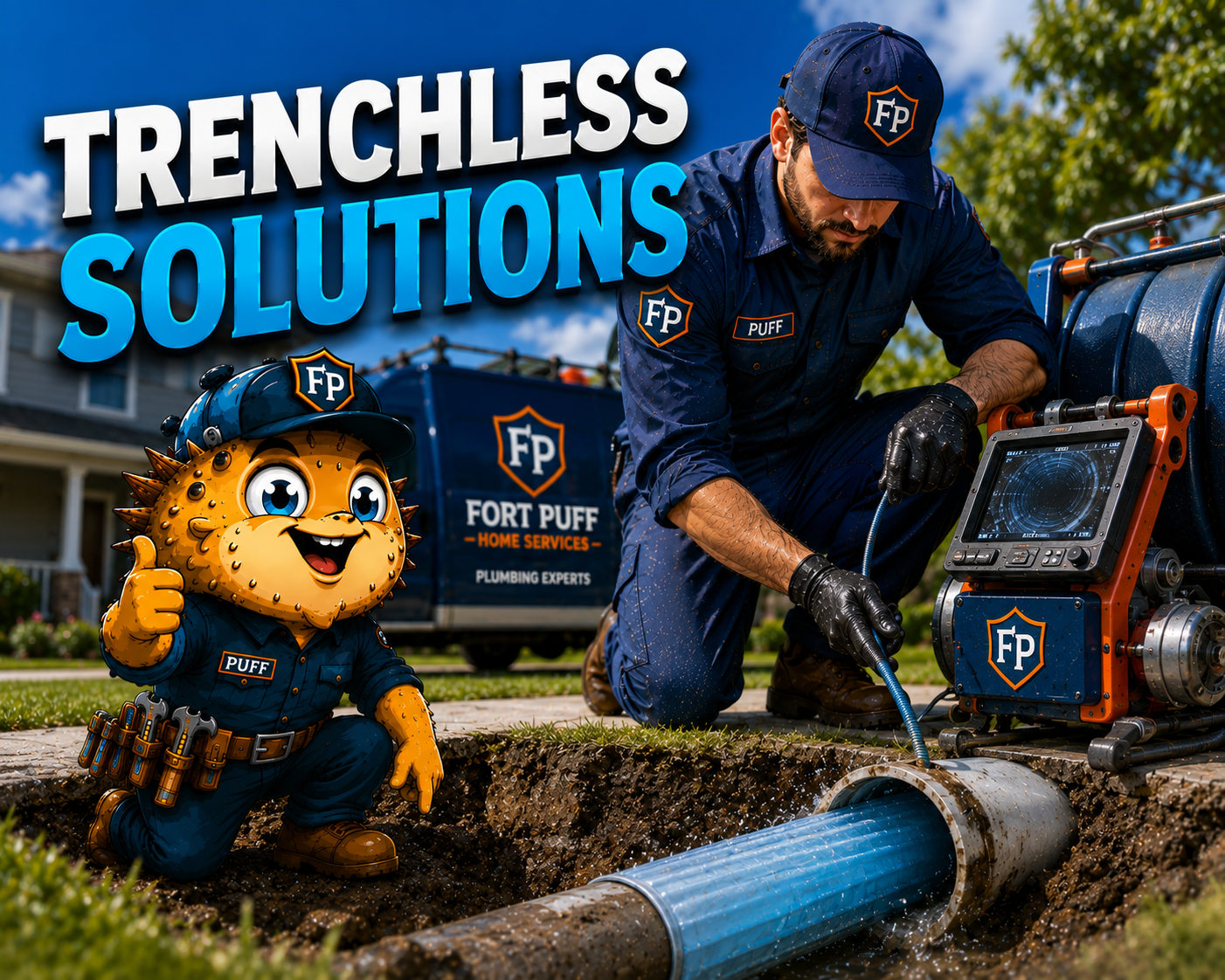 Trenchless Solutions — Fort Puff Home Services