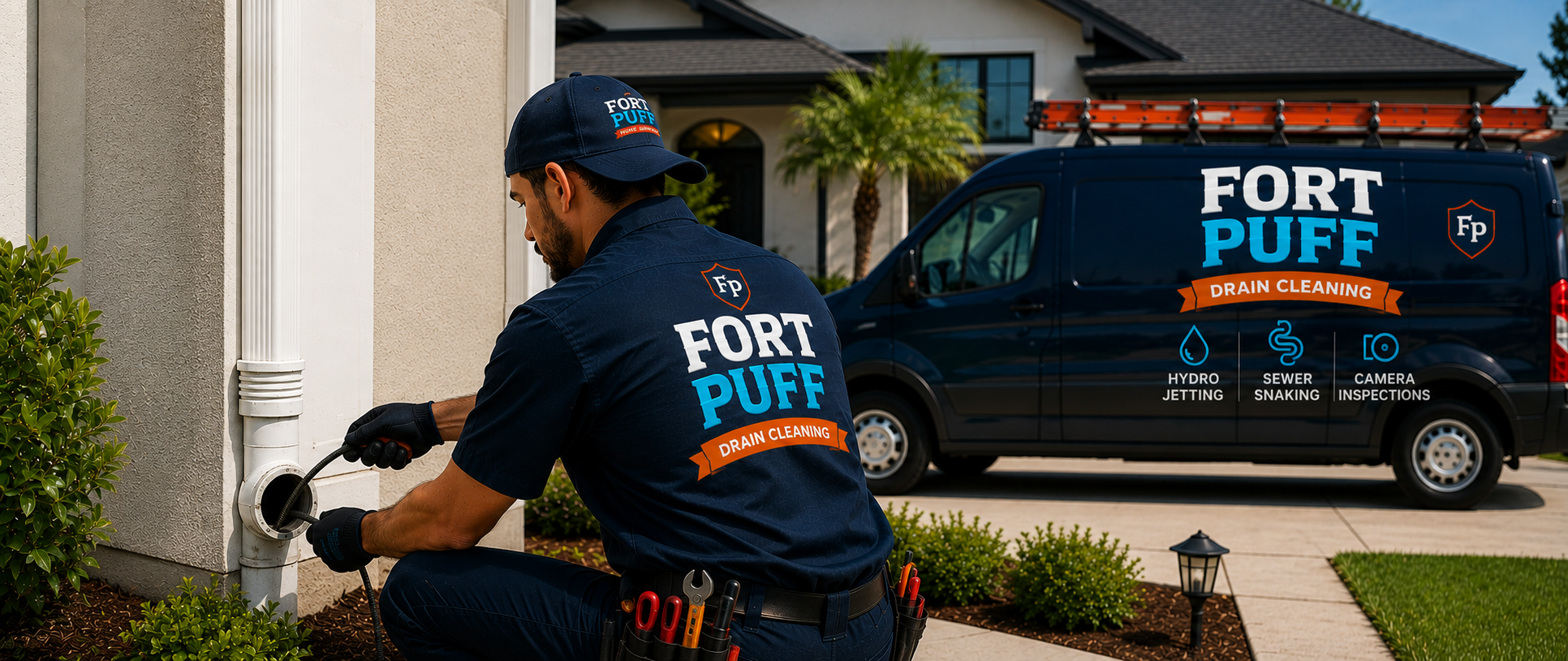 Fort Puff Home Services service van